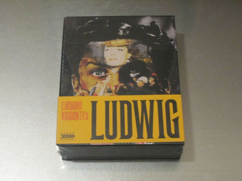 Ludwig Blu-ray + DVD 4-Disc Limited Edition Arrow Academy Visconti OOP RARE