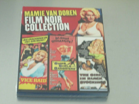 Mamie Van Doren Film Noir Collection Blu-Ray Set with Slipcover Region A