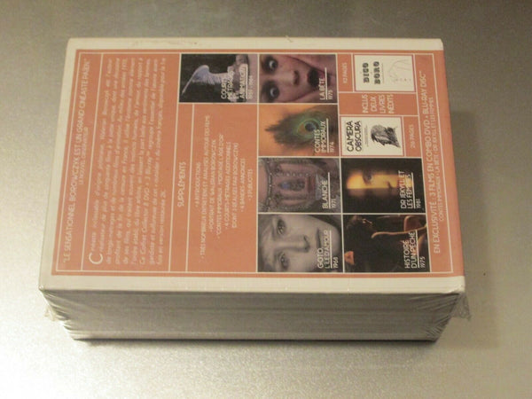 Boro Walerian Borowczyk Blu-Ray / DVD French Box Set Limited Edition Region B