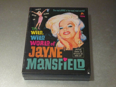 MONDO BALORDO / WORLD OF JAYNE MANSFIELD Blu-Ray with RARE OOP SLIPCASE Severin