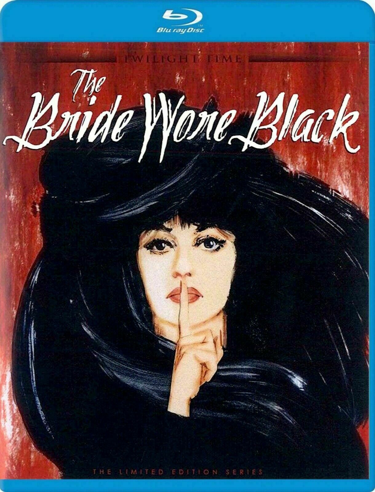 The Bride Wore Black Blu-ray Twilight Time Limited Edition Truffaut OOP Rare