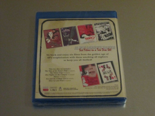 All Night Grindhouse Marathon Blu-Ray code red 6 movies 2 discs - Region free