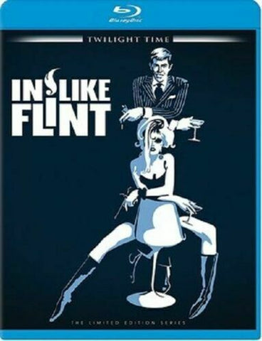 In Like Flint Blu-ray Twilight Time Limited Edition 1967 RARE OOP