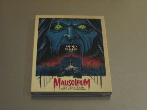 Mausoleum Blu-ray / DVD Limited Edition with RARE OOP Slipcover