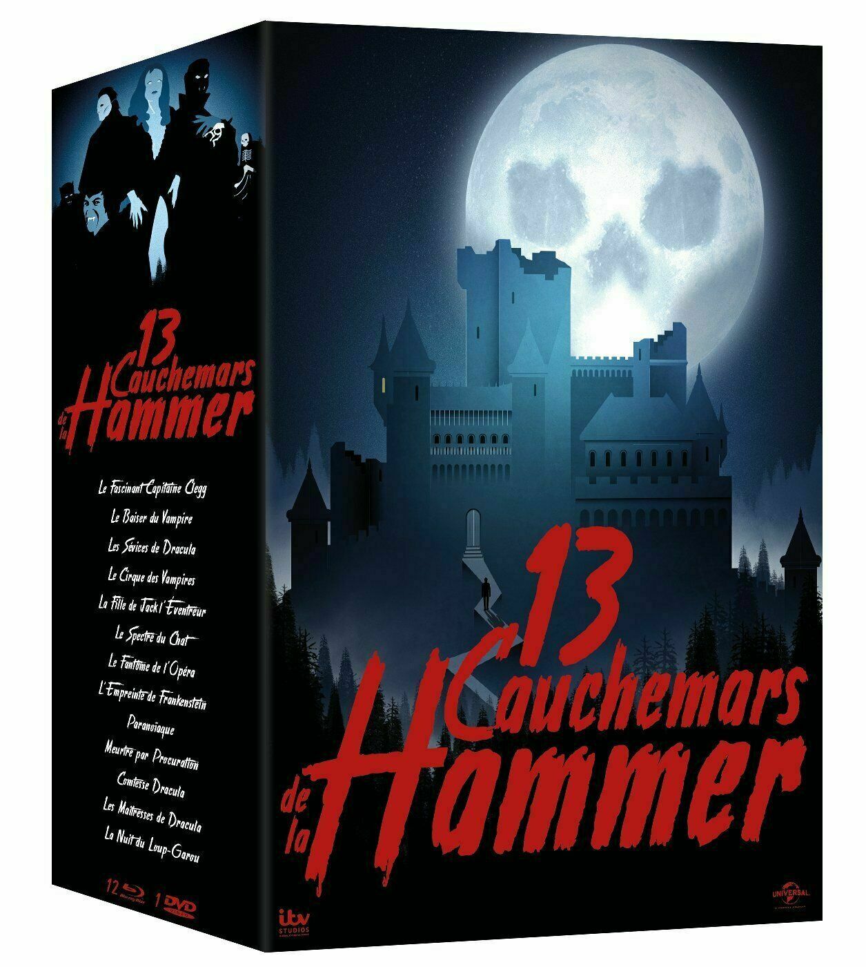 13 nightmares of the Hammer Limited edition blu-ray - Region Free