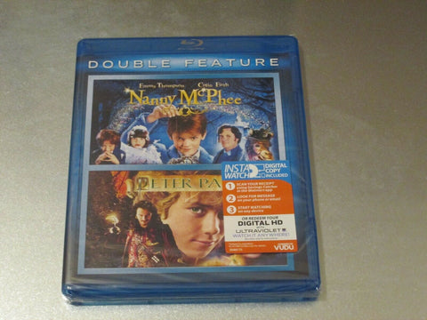 Nanny McPhee / Peter Pan Blu-Ray Double Feature - Region A